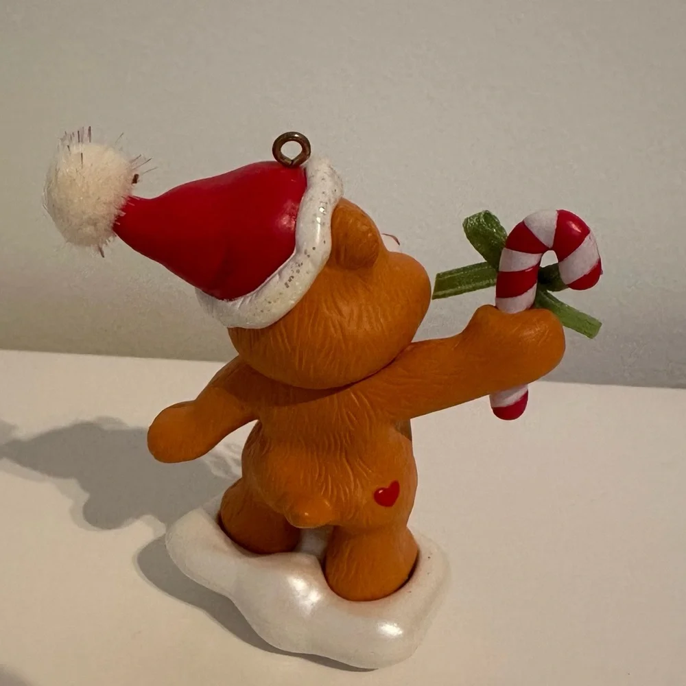 Vintage 2004 Care Bears Tenderheart Bear Holiday Ornament Like New in Box Xmas